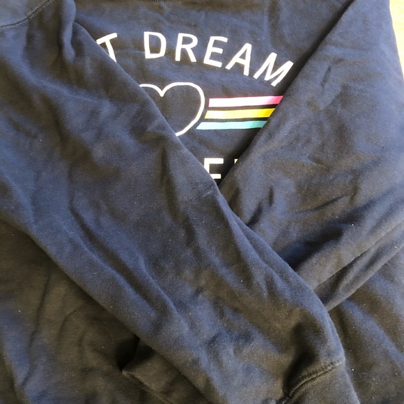 “Our Dream Yourself” blue sweater size medium - Picture 2 of 7